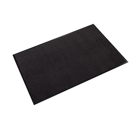 Crown Matting Technologies Wiper Mat, Polypropylene, 3/8" Thick, Black, 3' W x 6' L GS 0036BK
